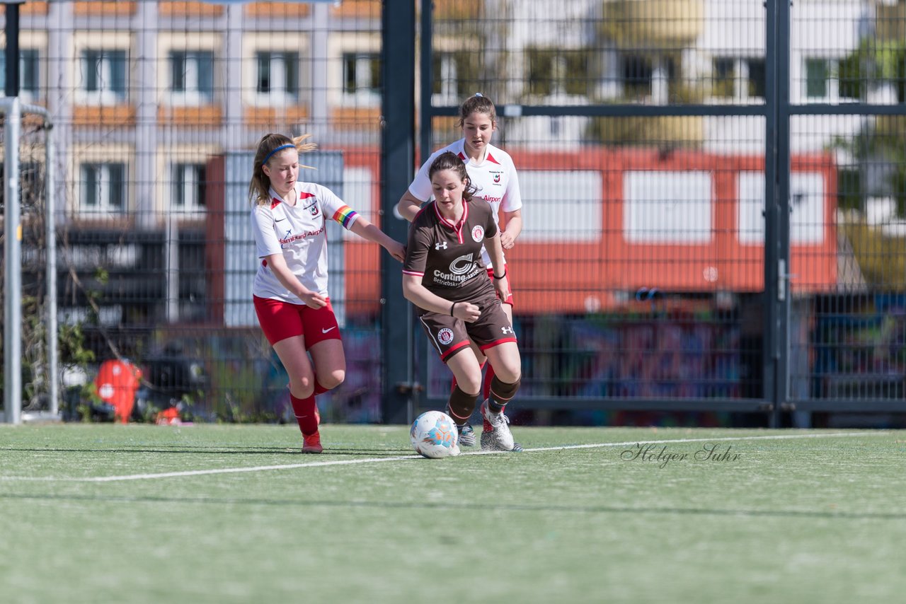 Bild 88 - wBJ St. Pauli - Walddoerfer : Ergebnis: 1:11